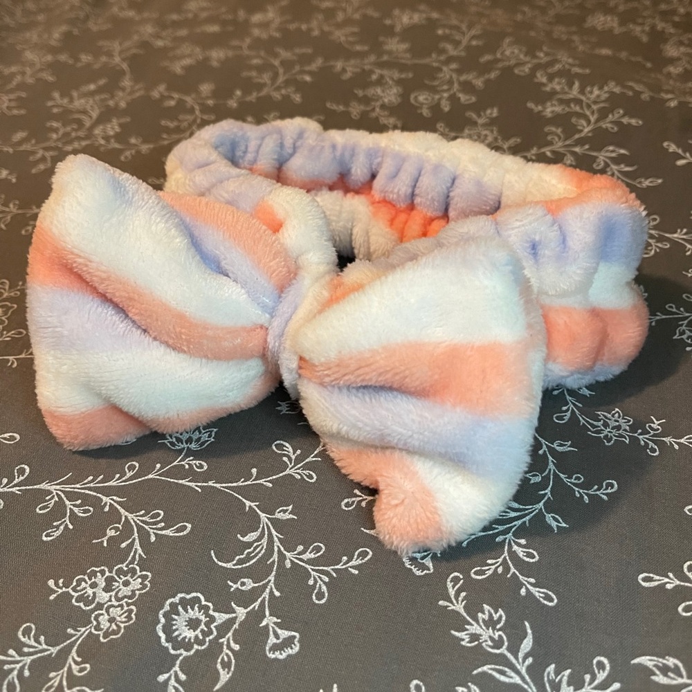 Fluffy Bow Headband